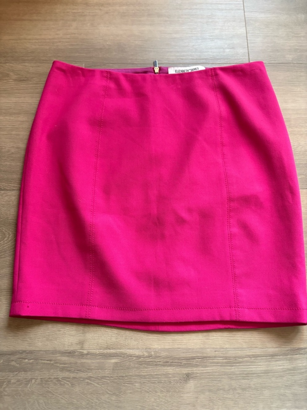Elizabeth and James Hot Pink Mini Pencil Skirt- size 8